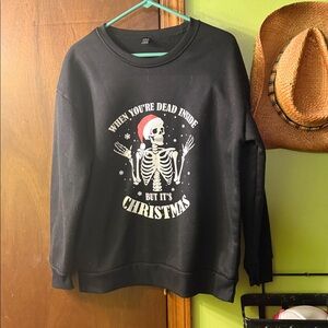 SHEIN Black Cozy Sweatshirt